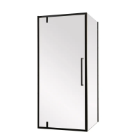 Душова кабіна BEVEL SC01-90x90x195-TR без піддону, прозоре скло 6мм, BLACK (MI6864)